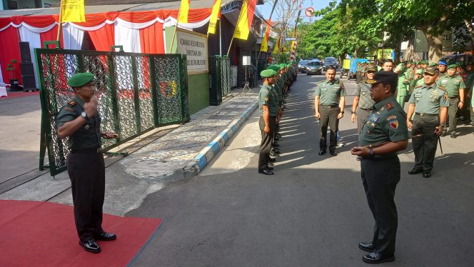 
 Mayjen TNI Farid Makruf tiba di Tulungagung, Foto: Amir