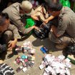 Satpol PP Tulungagung merazia rokok ilegal yang beredar di masyarakat (Dok. Satpol PP Tulungagung)