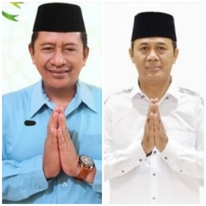 
 Foto Istimewa Santoso dan KH. Samsul Umam