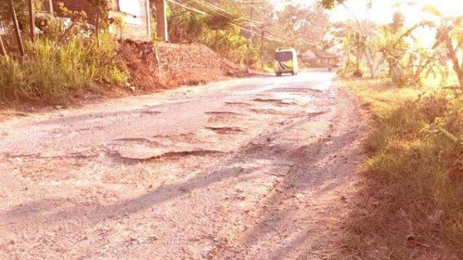 
 Pemkab Tulungagung Belum Bisa Perbaiki Jalan Rusak, Tunggu Transfer Dana Pusat