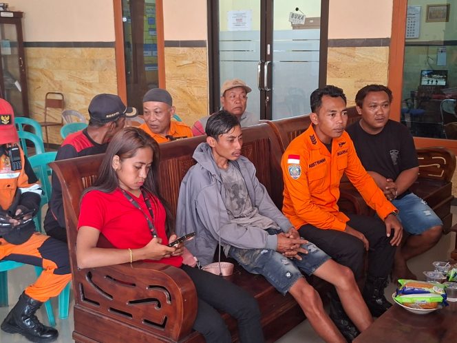 
 Pemuada Asal Kediri Yang Hanyut di Sungai Brantas Ngujang Tulungagung Ditemukan Selamat