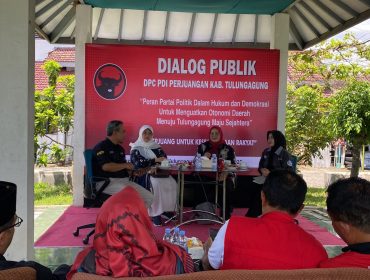 Suasanya Dialog Publik PDI Perjuangan di Radio Perkasa Fm