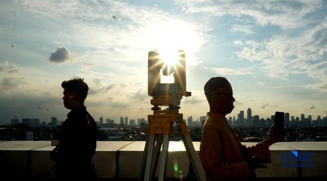 Ilustrasi Rukyatul Hilal