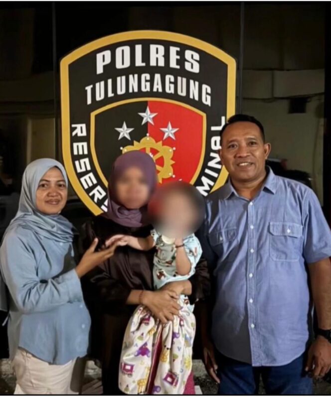
 Ibu Asal Lampung Jadi Tersangka Penculikan Balita 17 Bulan di Tulungagung